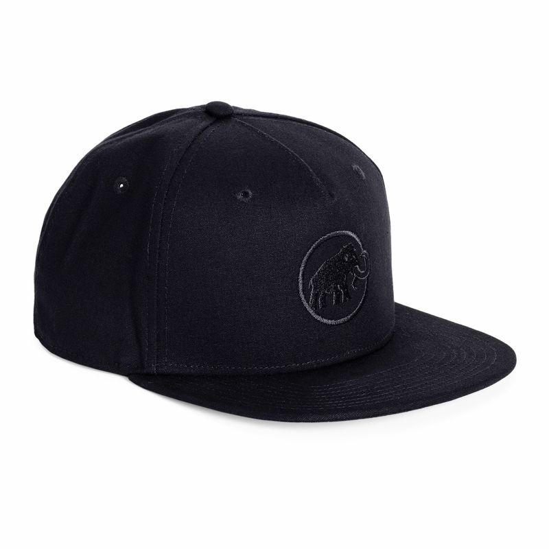 Czapka z daszkiem Mammut Massone black/black