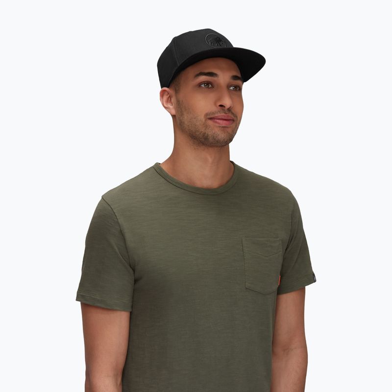 Czapka z daszkiem Mammut Massone black/black 8