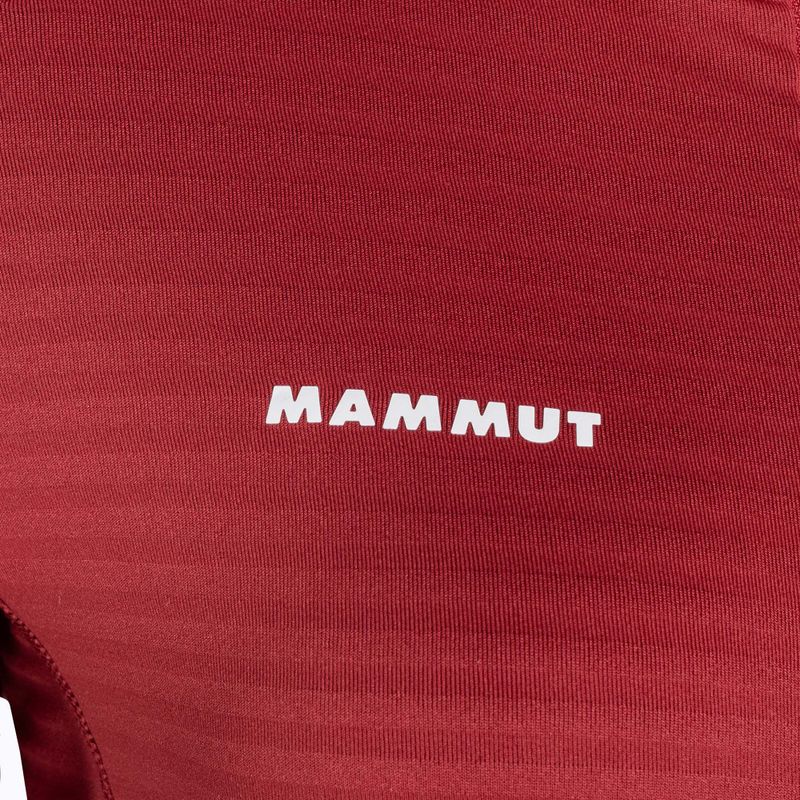 Bluza trekkingowa damska Mammut Aconcagua Light ML Hooded blood red 3