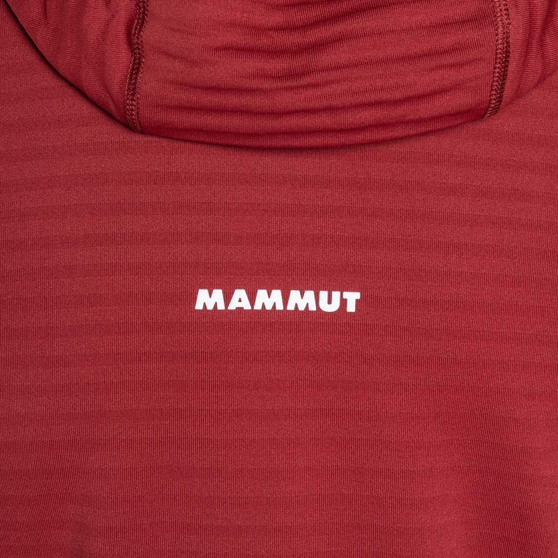 Bluza trekkingowa damska Mammut Aconcagua Light ML Hooded blood red 6