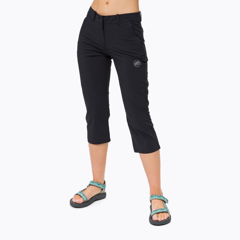 Spodnie trekkingowe damskie Mammut Runbold 3/4 black