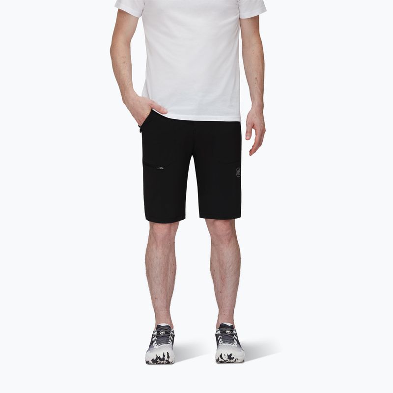 Spodenki trekkingowe męskie Mammut Runbold black 2