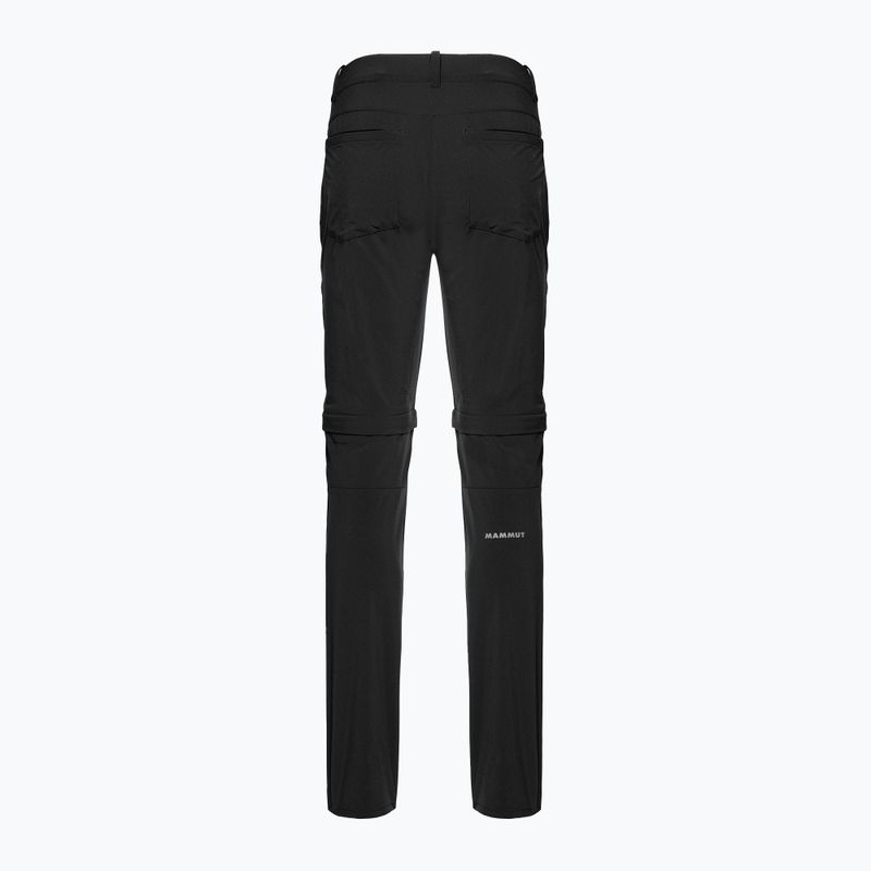 Spodnie trekkingowe damskie Mammut Runbold Zip Off black 5