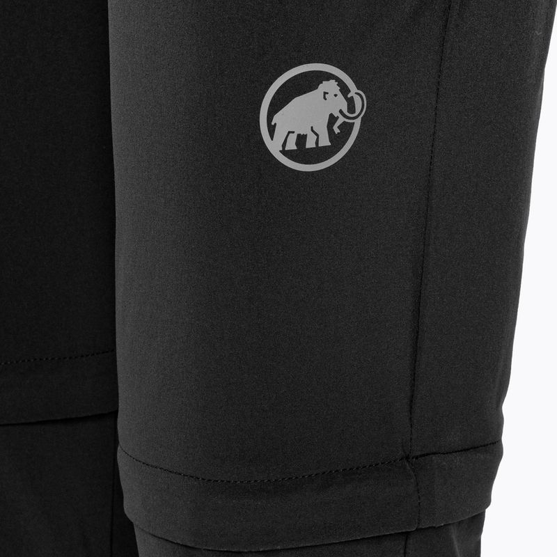 Spodnie trekkingowe damskie Mammut Runbold Zip Off black 7