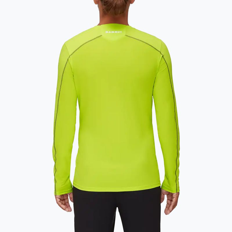 Longsleeve trekkingowy męski Mammut Sertig highlime granit 2