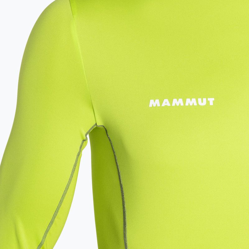 Longsleeve trekkingowy męski Mammut Sertig highlime granit 6