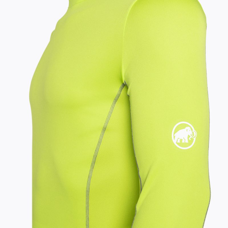 Longsleeve trekkingowy męski Mammut Sertig highlime granit 7