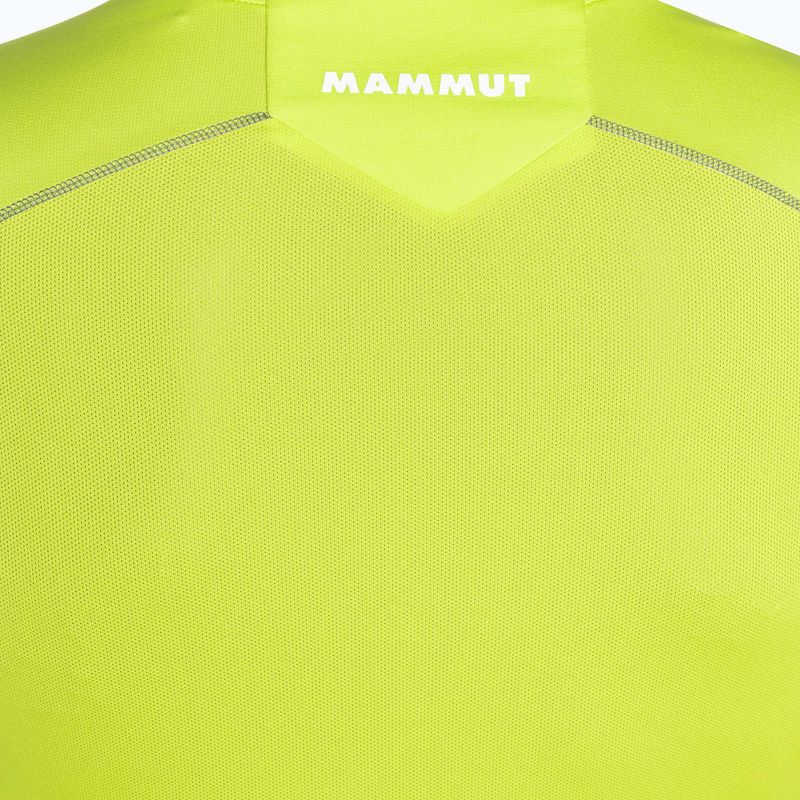 Longsleeve trekkingowy męski Mammut Sertig highlime granit 8