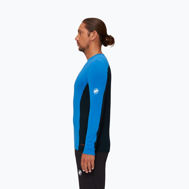 Longsleeve trekkingowy męski Mammut Sertig ice marine 2