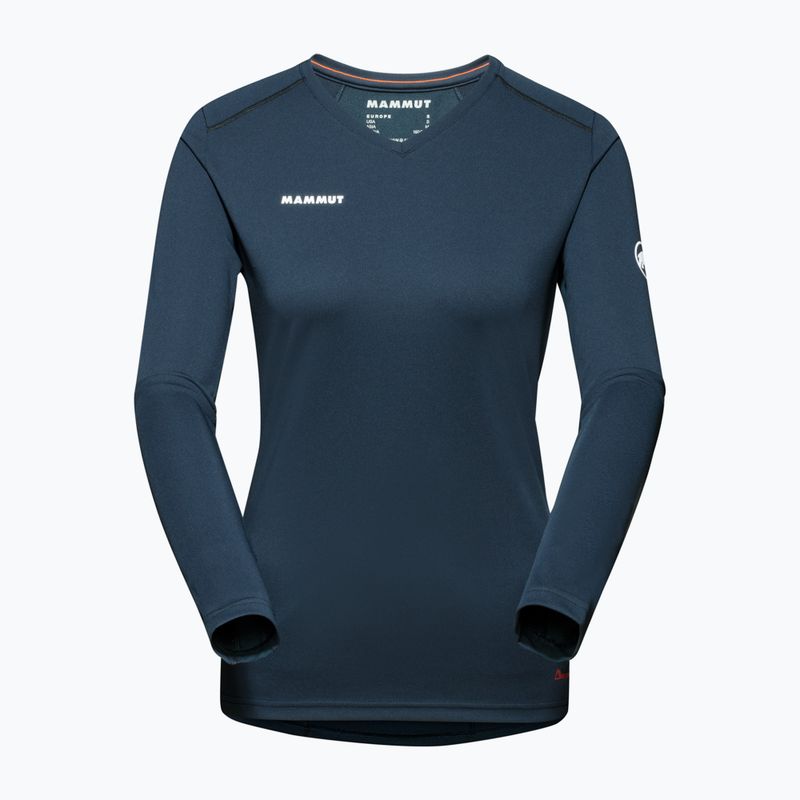 Longsleeve trekkingowy damski Mammut Sertig marine black 4