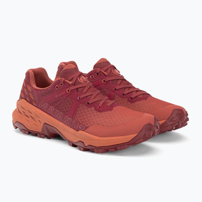 Buty turystyczne  damskie Mammut Sertig II Low GTX terracotta/blood red 4