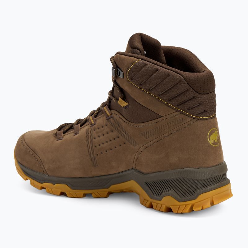 Buty turystyczne męskie Mammut Mercury IV Mid GTX moor/amber green 3