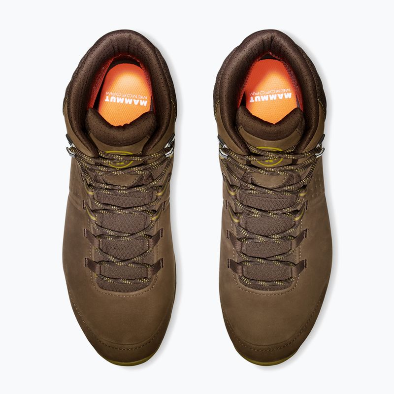 Buty turystyczne męskie Mammut Mercury IV Mid GTX moor/amber green 10