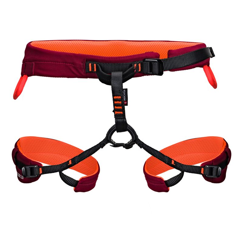 Uprząż wspinaczkowa damska Mammut Togir 2.0 3 Slide blood red