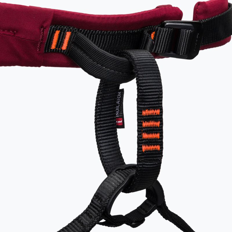 Uprząż wspinaczkowa damska Mammut Togir 2.0 3 Slide blood red 3