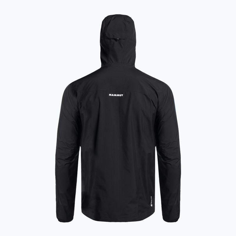 Kurtka przeciwdeszczowa męska Mammut Convey Tour HS Hooded black 4