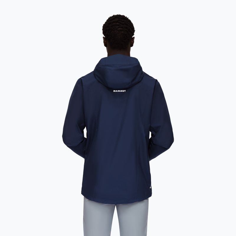 Kurtka przeciwdeszczowa męska Mammut Convey Tour HS Hooded marine 2