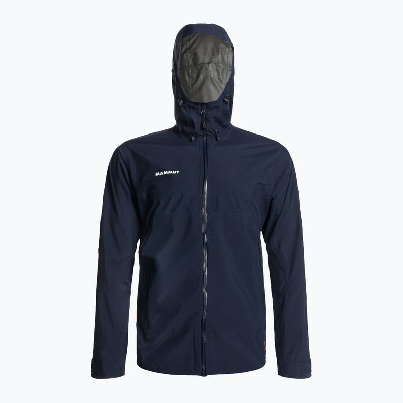 Kurtka przeciwdeszczowa męska Mammut Convey Tour HS Hooded marine 4