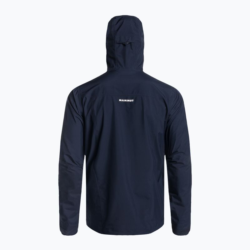 Kurtka przeciwdeszczowa męska Mammut Convey Tour HS Hooded marine 5