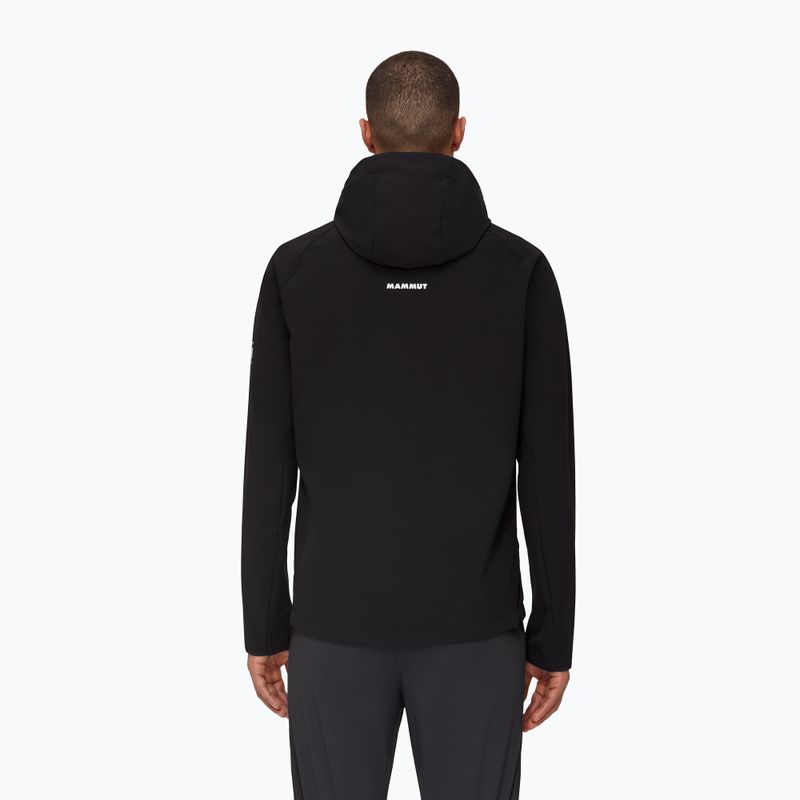 Kurtka softshell męska Mammut Ultimate Comfort SO Hooded black 2