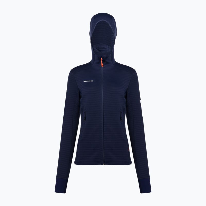 Bluza trekkingowa damska Mammut Taiss Light ML Hooded marine 3