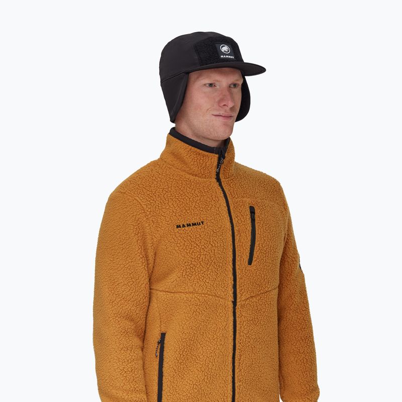 Czapka z daszkiem zimowa Mammut Fleece black 8