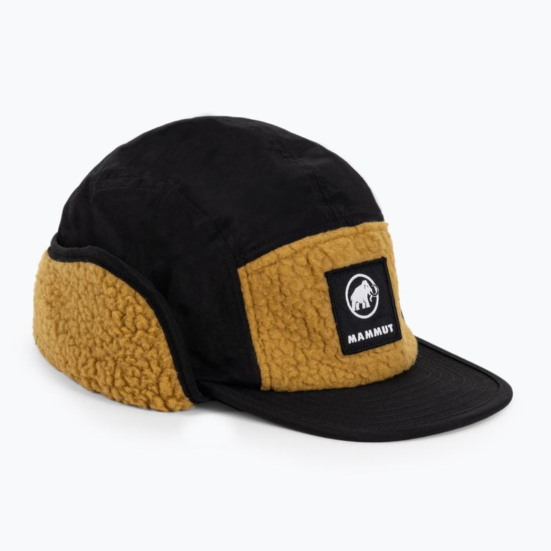 Czapka z daszkiem zimowa Mammut Fleece black/cheetah