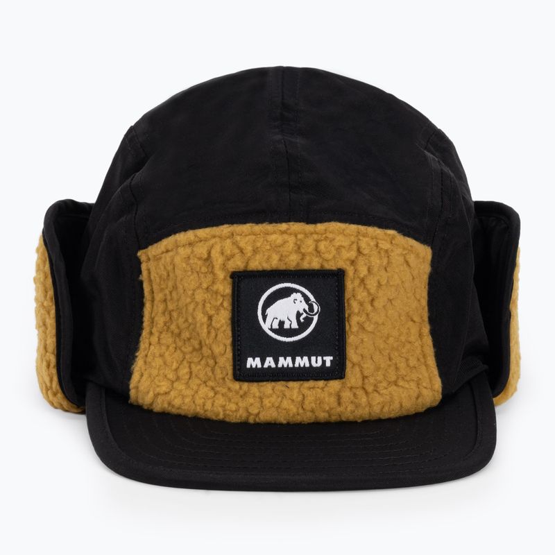 Czapka z daszkiem zimowa Mammut Fleece black/cheetah 4