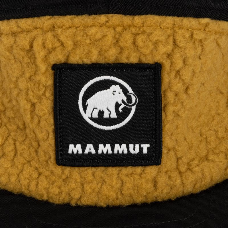 Czapka z daszkiem zimowa Mammut Fleece black/cheetah 5