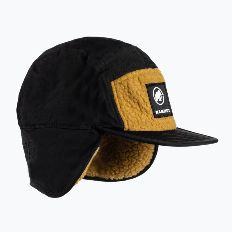 Czapka z daszkiem zimowa Mammut Fleece black/cheetah 7