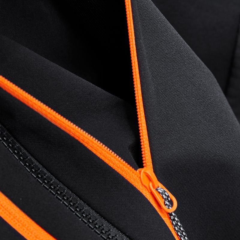 Kurtka softshell męska Mammut Aenergy SO Hybrid Hooded black/vibrant orange 6