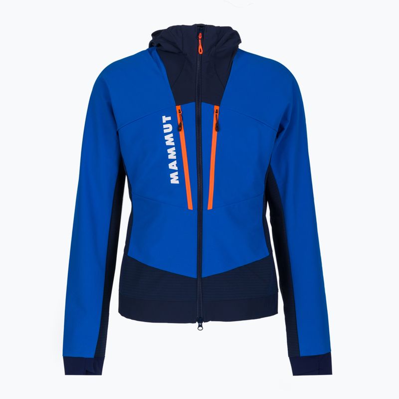Kurtka softshell męska Mammut Aenergy SO Hybrid Hooded ice/marine
