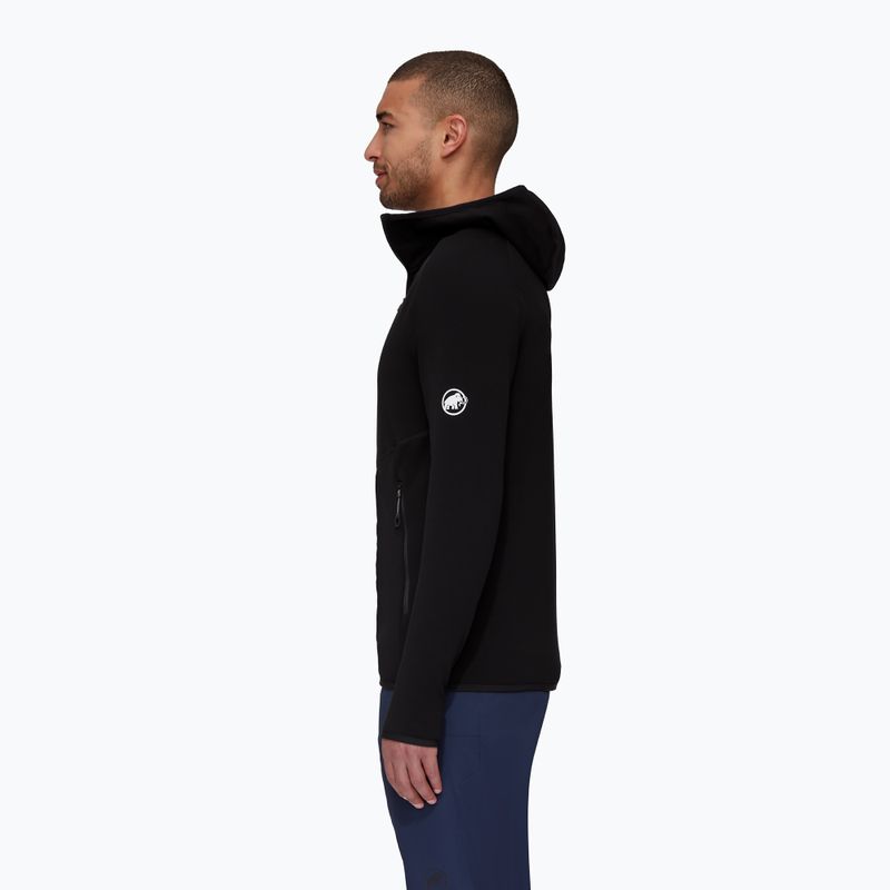 Bluza trekkingowa męska Mammut Aconcagua ML Hooded black 3