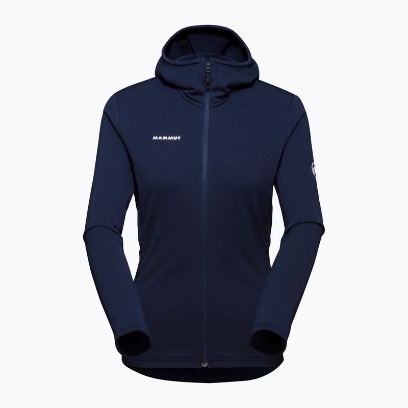 Bluza trekkingowa damska Mammut Aconcagua Light ML Hooded marine 3