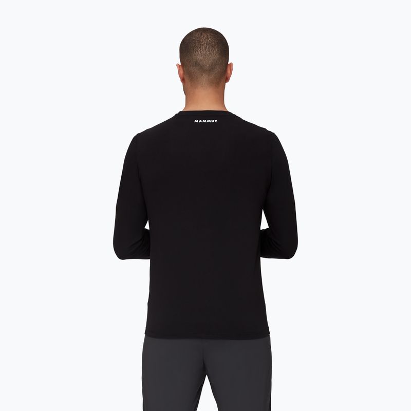 Longsleeve trekkingowy męski Mammut Classic black/spicy 2