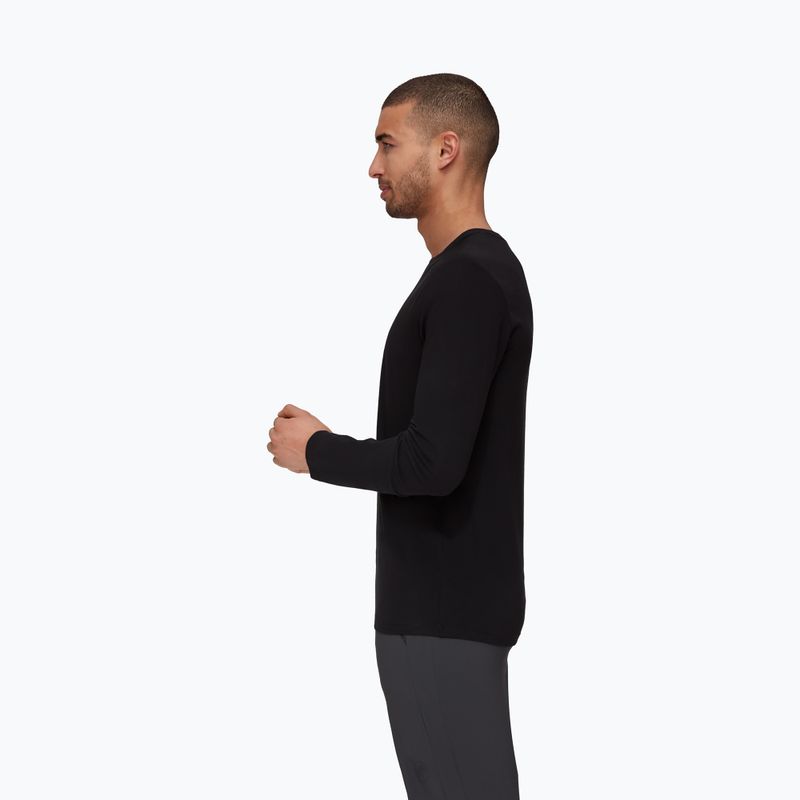 Longsleeve trekkingowy męski Mammut Classic black/spicy 3