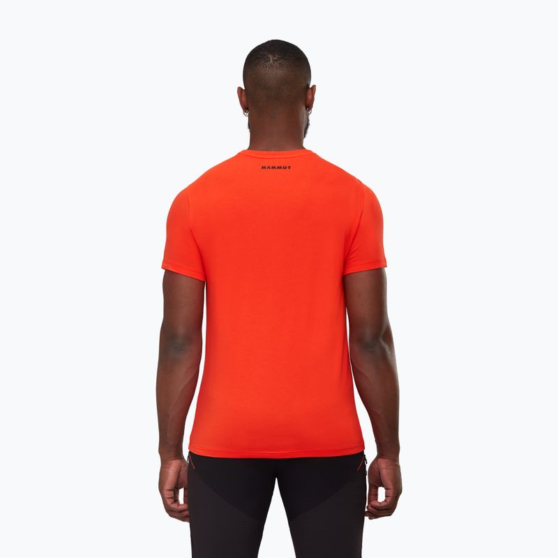 Koszulka trekkingowa męska Mammut Classic hot red 2