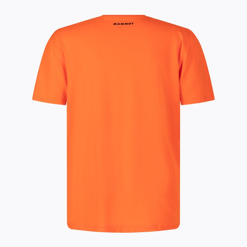 Koszulka trekkingowa męska Mammut Classic hot red 5