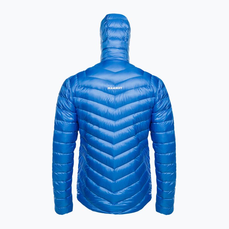 Kurtka puchowa męska Mammut Broad Peak IN Hooded ice/marine 2