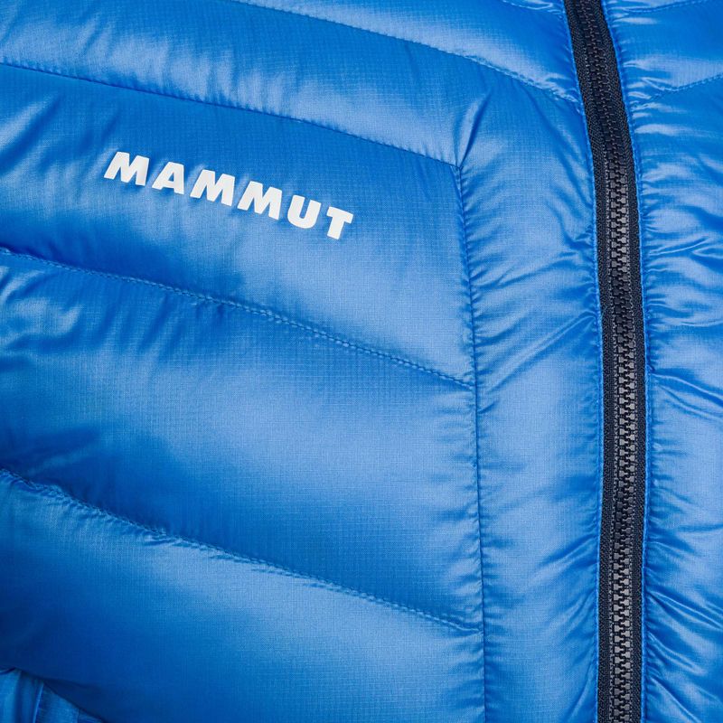 Kurtka puchowa męska Mammut Broad Peak IN Hooded ice/marine 3
