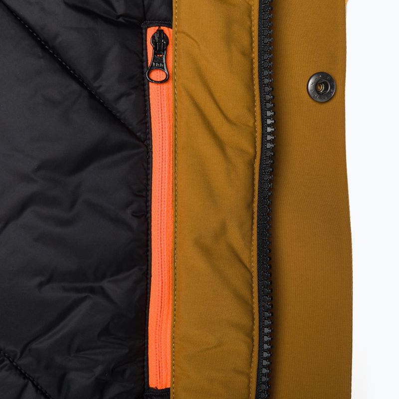 Kurtka zimowa męska Mammut Chamuera HS Thermo Hooded Parka cheetah 8