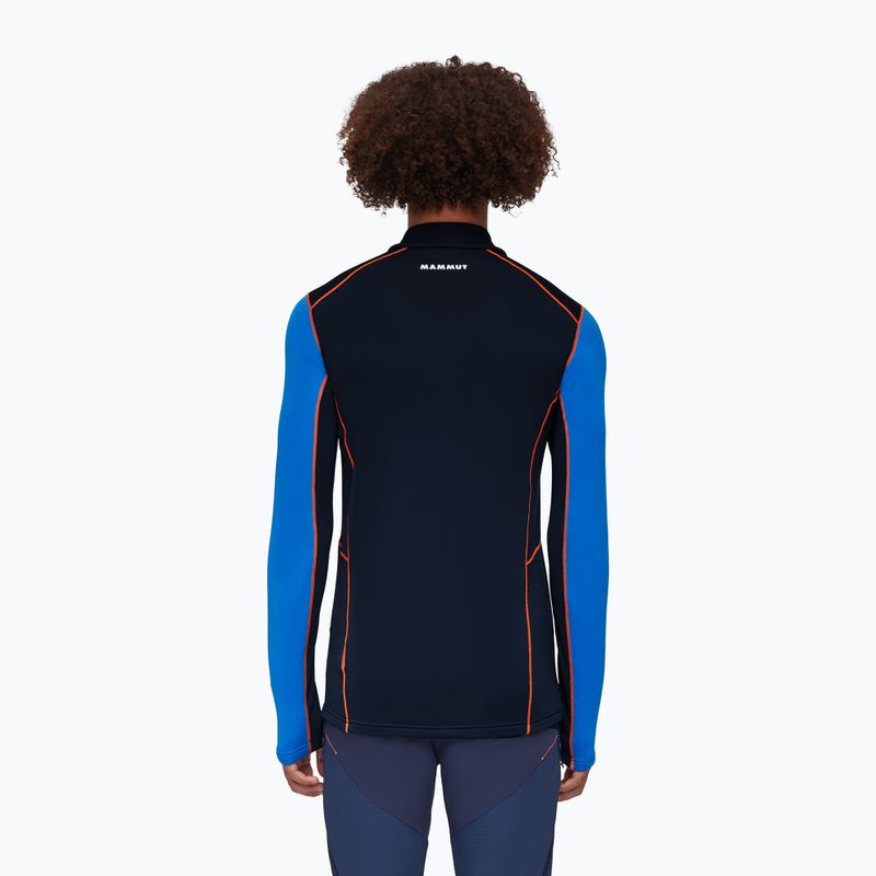 Bluza trekkingowa męska Mammut Aenergy ML Half Zip Pull night/azurit 2