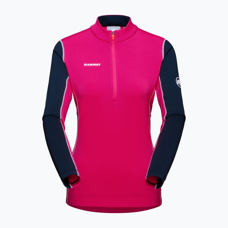 Bluza trekkingowa damska Mammut Aenergy ML Half Zip Pull pink/marine 4
