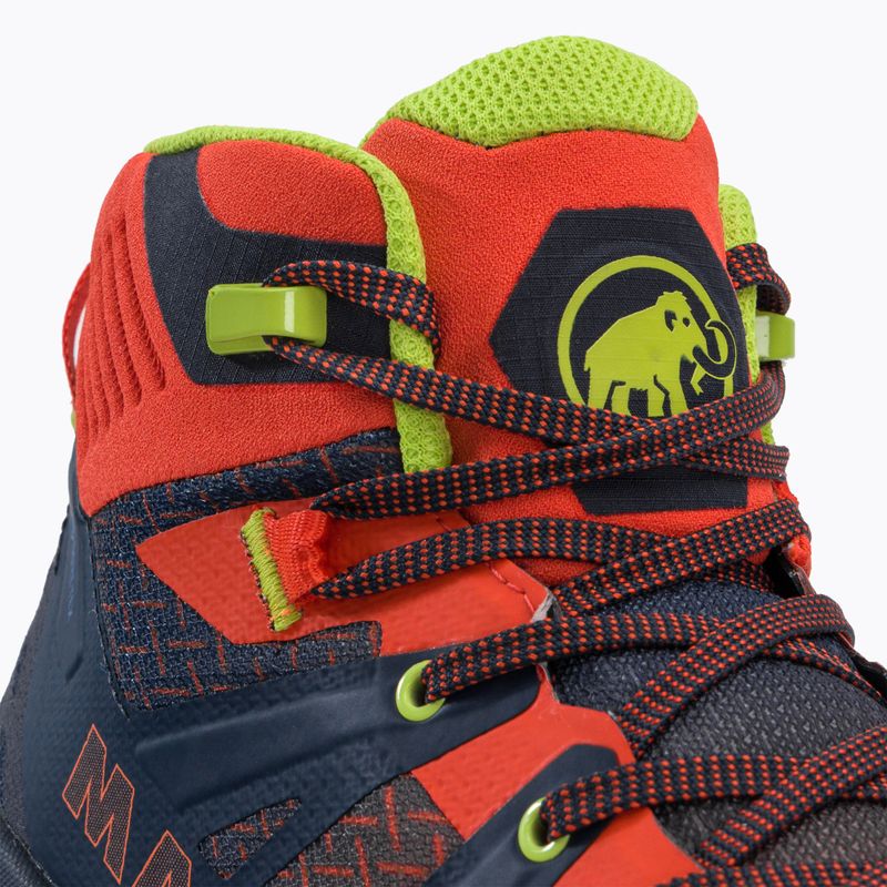 Buty turystyczne  męskie Mammut Sertig II Mid GTX hot red/marine 9