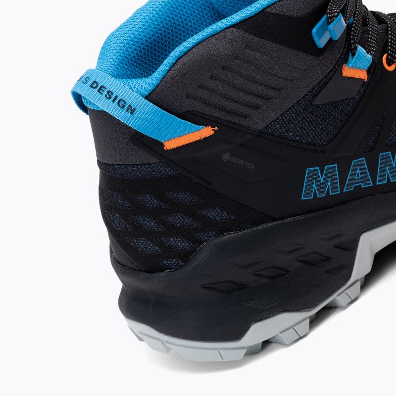 Buty turystyczne  damskie Mammut Sertig II Mid GTX dark titanium/light gentian 8