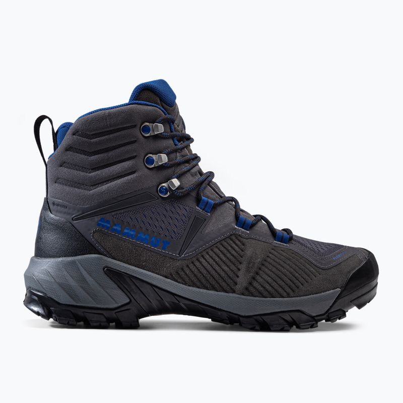 Buty trekkingowe męskie Mammut Sapuen High GTX dark titanium/dark ice 2