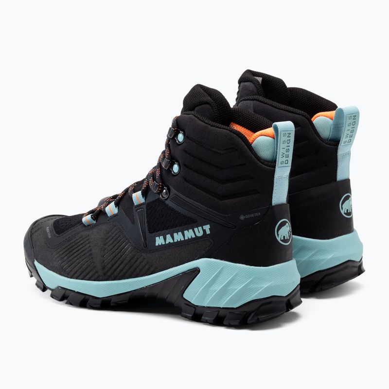 Buty trekkingowe damskie Mammut Sapuen High GTX black/dark frosty 3