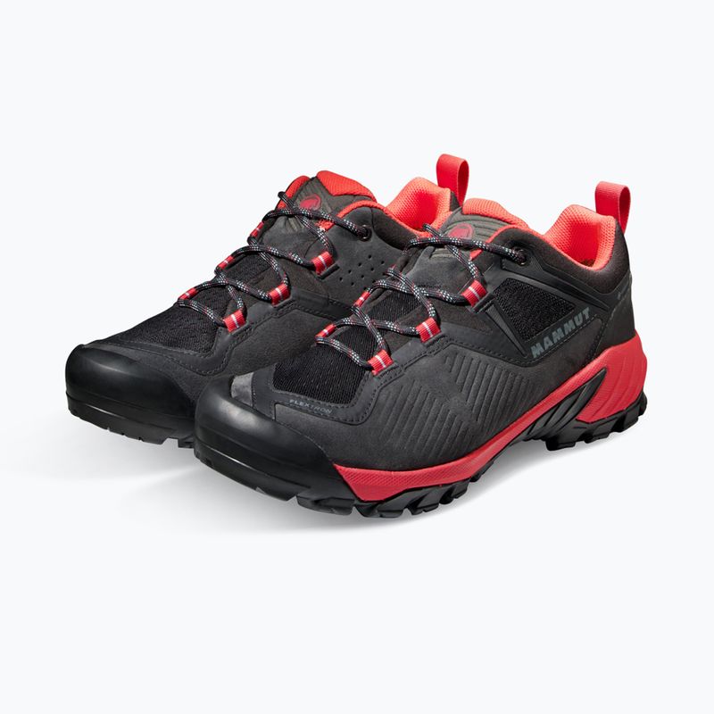 Buty trekkingowe damskie Mammut Sapuen Low GTX black/sunset 7