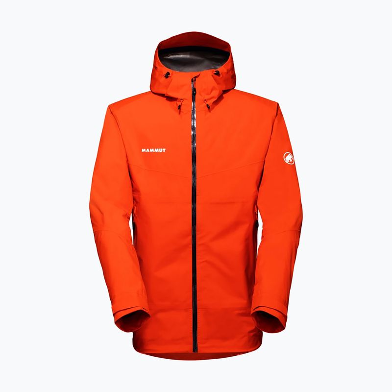 Kurtka przeciwdeszczowa męska Mammut Convey Tour HS Hooded hot red