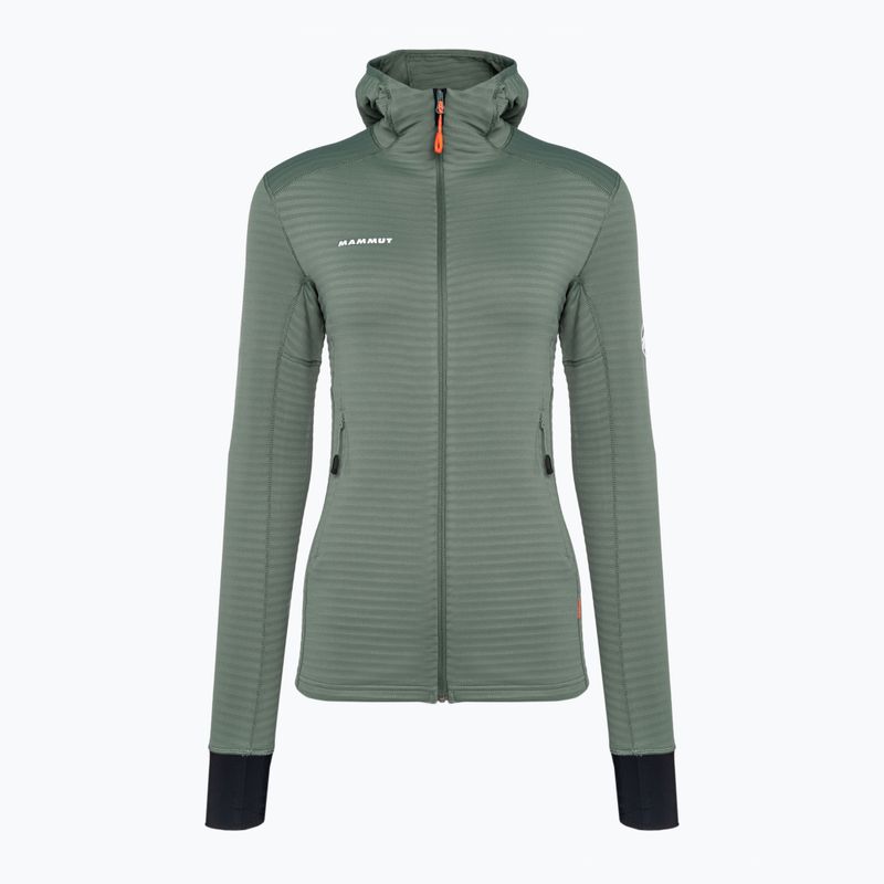 Bluza trekkingowa damska Mammut Taiss Light ML Hooded dark jade/black 5